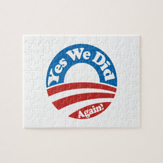 Ja gjorde vi, igen! pussel