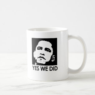 "Ja gjorde vi ", Kaffemugg