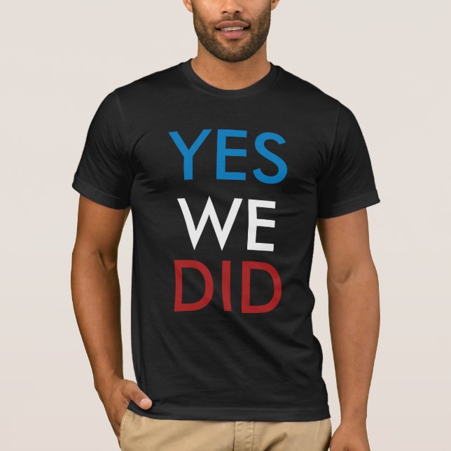 Ja gjorde vi T-tröja Tee Shirt (Framsida)