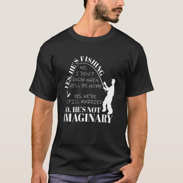 Ja han fiskar t shirt (Framsida)