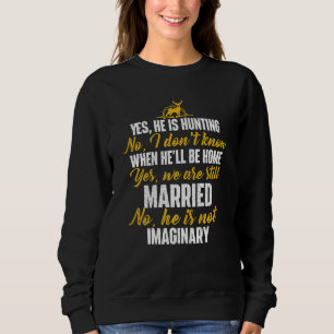 Ja, han jagar nej, han är inte en fantasirik hu t shirt
