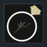 Ja! Han satte en Diamond Ring på den Förlovningsfe Inbjudningar<br><div class="desc">Designad av tjock*fa*tin. Enkel att anpassa med egen text,  bild eller bild. Kontakta tjock*fa*tin direkt om du vill ha anpassningsbar. Avgifter för anpassningsbar gäller. www.zazzle.com/fat_fa_tin www.zazzle.com/color_therapy www.zazzle.com/fatfatin_blue_knot www.zazzle.com/fatfatin_red_knot www.zazzle.com/fatfatin_mini_me www.zazzle.com/fatfatin_box www.zazzle.com/fatfatin_design www.zazzle.com/fatfatin_ink.</div>