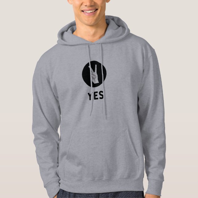 Ja Hoodie (Framsida)