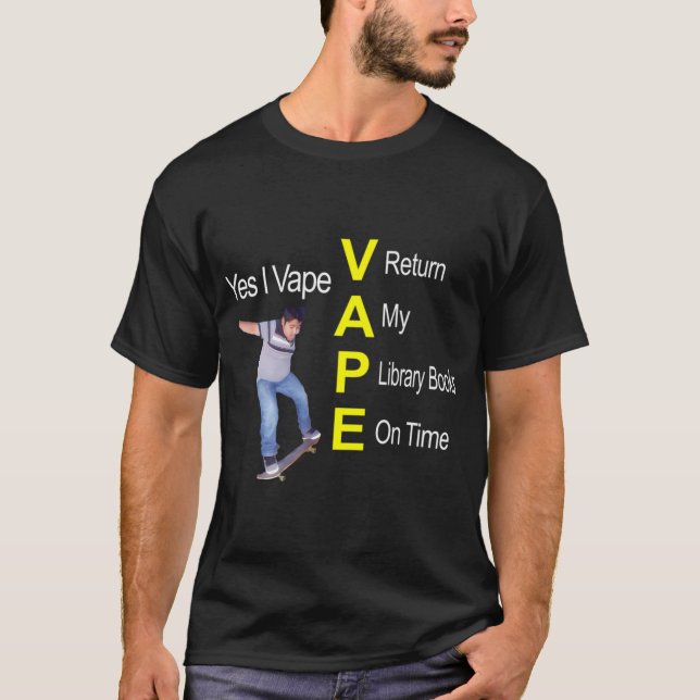 Ja I Vape Surreal Dank Memme T Shirt (Framsida)