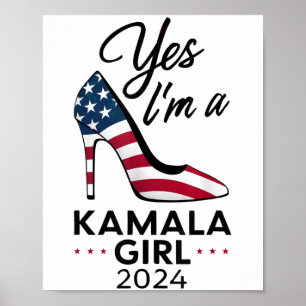 Ja Im A Kamala Girl Stilettos High Heel Harris 20 Poster