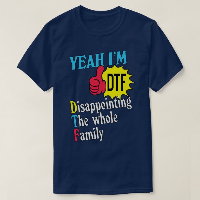 Ja Im DTF T Shirt (Design framsida)