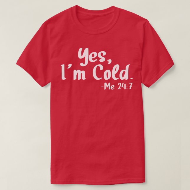 Ja Im Kall mig T Shirt (Design framsida)