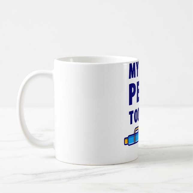 Ja, Im Medicinsk assistent och jag vill inte titta Kaffemugg (Vänster)