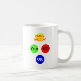Ja, inga knappar på MUSEUM Zazzle-gåvor Kaffemugg