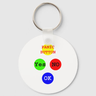 Ja, inga knappar på MUSEUM Zazzle-gåvor Nyckelring