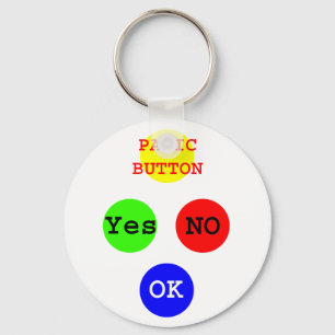 Ja, inga knappar på MUSEUM Zazzle-gåvor Nyckelring