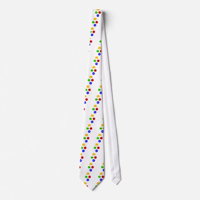 Ja, inga knappar på MUSEUM Zazzle-gåvor Slips (Framsida)