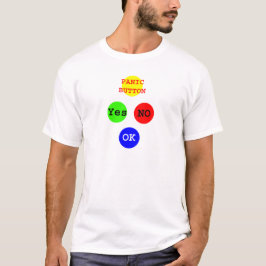 Ja, inga knappar på MUSEUM Zazzle-gåvor Tee Shirt
