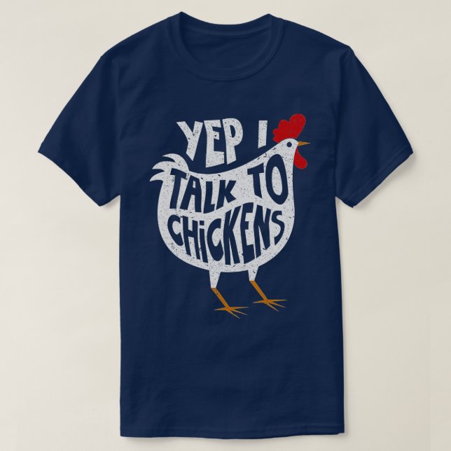 Ja, jag alstrar Chickens Cute Chicken Buffs Gift T Shirt (Design framsida)