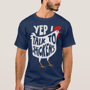Ja, jag alstrar Chickens Cute Chicken Buffs Gift T Shirt