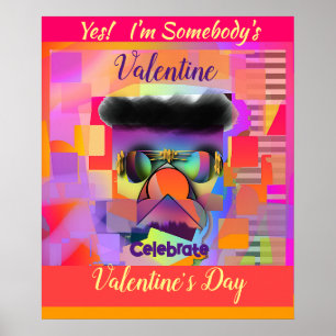 Ja! Jag är Alla hjärtans Poster