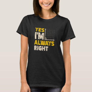 Ja, jag är alltid Höger matematiker. T Shirt