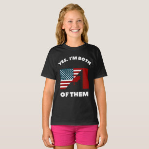 Ja. Jag är båda två: American Canadian Citizen T Shirt