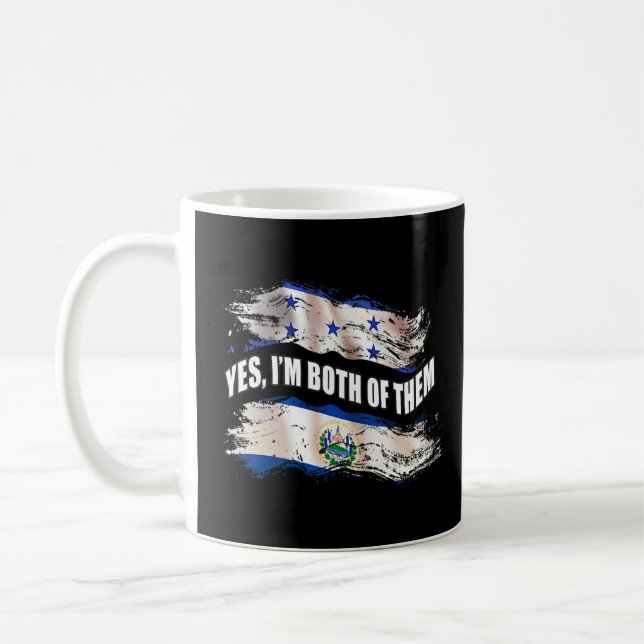 Ja, jag är både Catracho och Salvador Kaffemugg (Vänster)