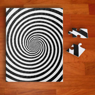Ja, jag är Crazy Hypnosis Jigszle Puzzle Pussel
