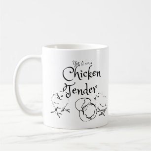 Ja, jag är en chickupphandlingskonstruktion med Ch Kaffemugg