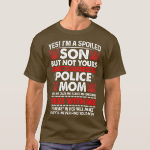 Ja, jag är en förstörd son till polisstationen i M T Shirt