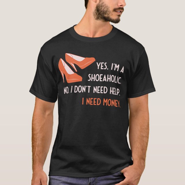 Ja, jag är en kohollänge som inte kan köpa lycka,  t shirt (Framsida)