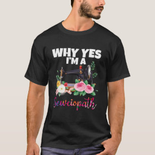 Ja, jag är en sjöfågel som seglar Maskin T Shirt