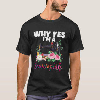 Ja, jag är en sjöfågel som seglar Maskin T Shirt