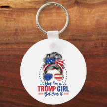 Ja, jag är en trump-flicka som tar över den