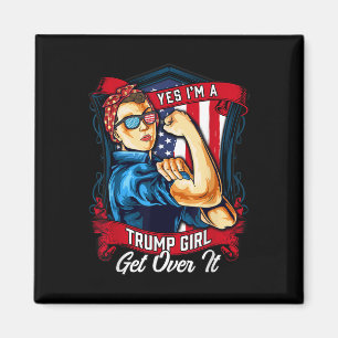 Ja, jag är en trumpflicka som kommer över den amer magnet