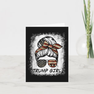 Ja, jag är en trumpflicka som kommer över det - Tr Kort