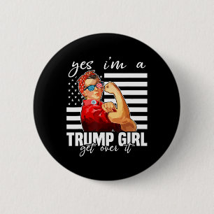 Ja, jag är en trumpflicka som kommer över trumpen knapp