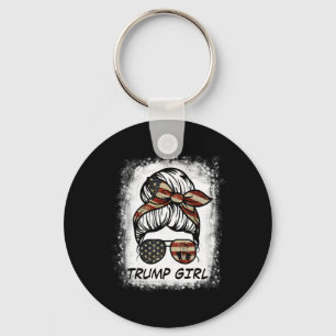 Ja, jag är en trumpflicka som tar över den - Trump Nyckelring