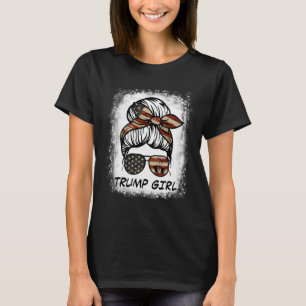 Ja, jag är en trumpflicka som tar över den - Trump T Shirt
