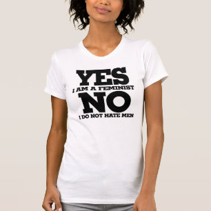Ja, jag är feminist nej jag hatar inte manar tröja