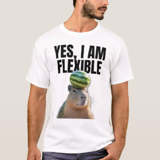 Ja, jag är flexibel.. t shirt