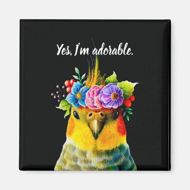 Ja, jag är förtjusande. magnet (Framsidan)