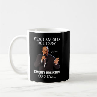 Ja, jag är gammal, men jag såg Smokey Robinson på Kaffemugg