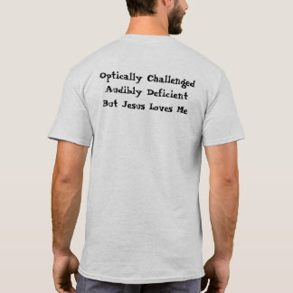Ja, jag är handikappad t shirt