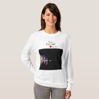 Ja, jag är kall t shirt