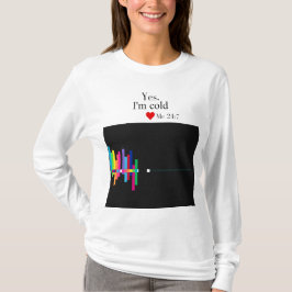 Ja, jag är kall t shirt