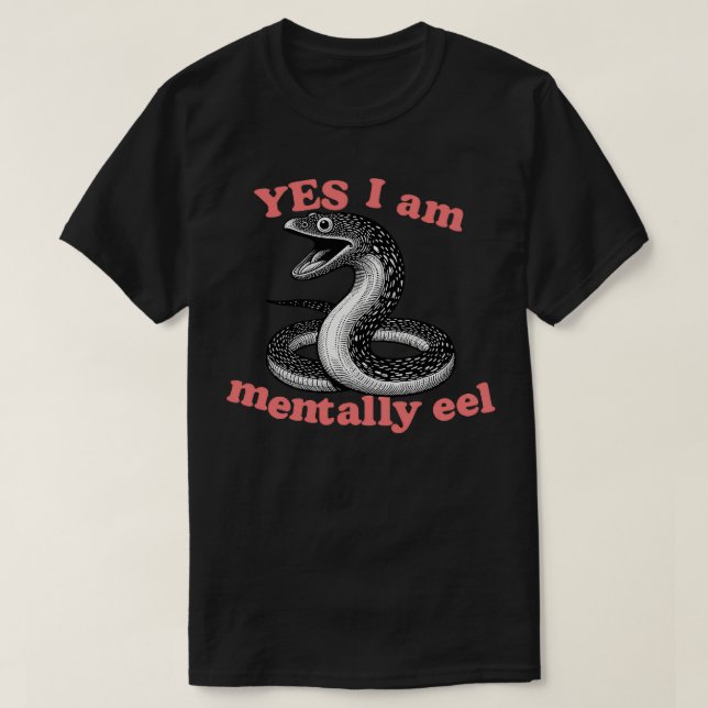 Ja, jag är Menter Eel T Shirt (Design framsida)