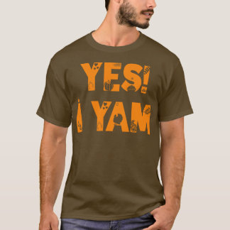 Ja, jag är min sötpotatis för att matcha lite mer t shirt