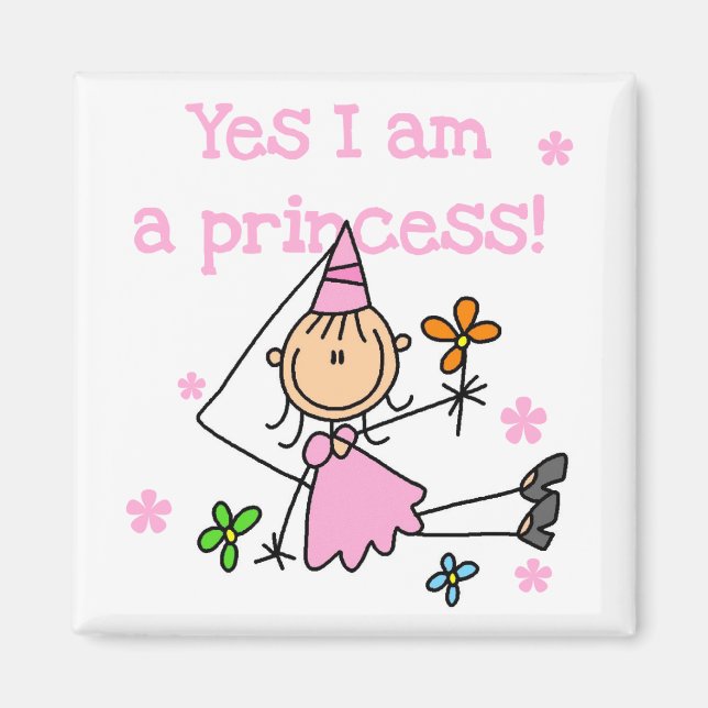 Ja, jag är prinsessa magnet (Framsidan)