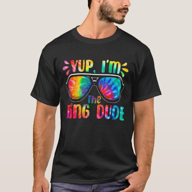 Ja, jag är Ring Bearer Boys Bröllop Cot från Ring. T Shirt (Framsida)