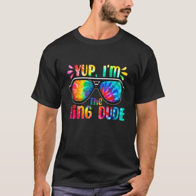 Ja jag är ringkillen Ringbärarpojkar Bröllops cot T Shirt (Framsida)