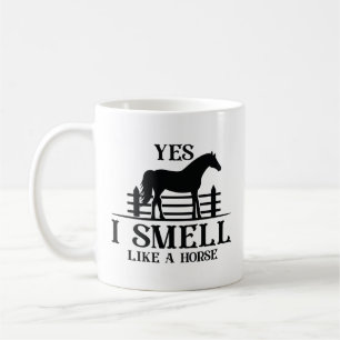 Ja, jag är som en häst kaffemugg