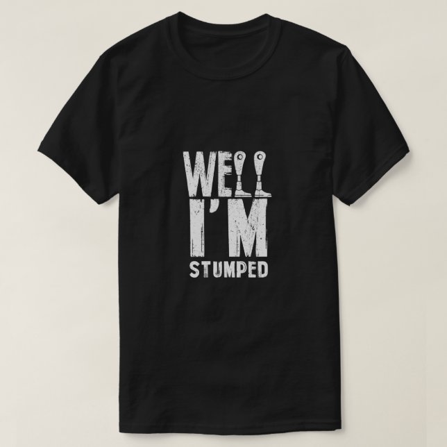 Ja, jag är stumpad amputation Amputee Prosthetic L T Shirt (Design framsida)