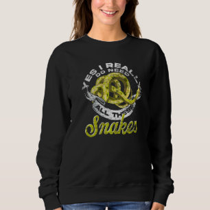 Ja, jag behöver verkligen alla dessa ormar Reptil T Shirt